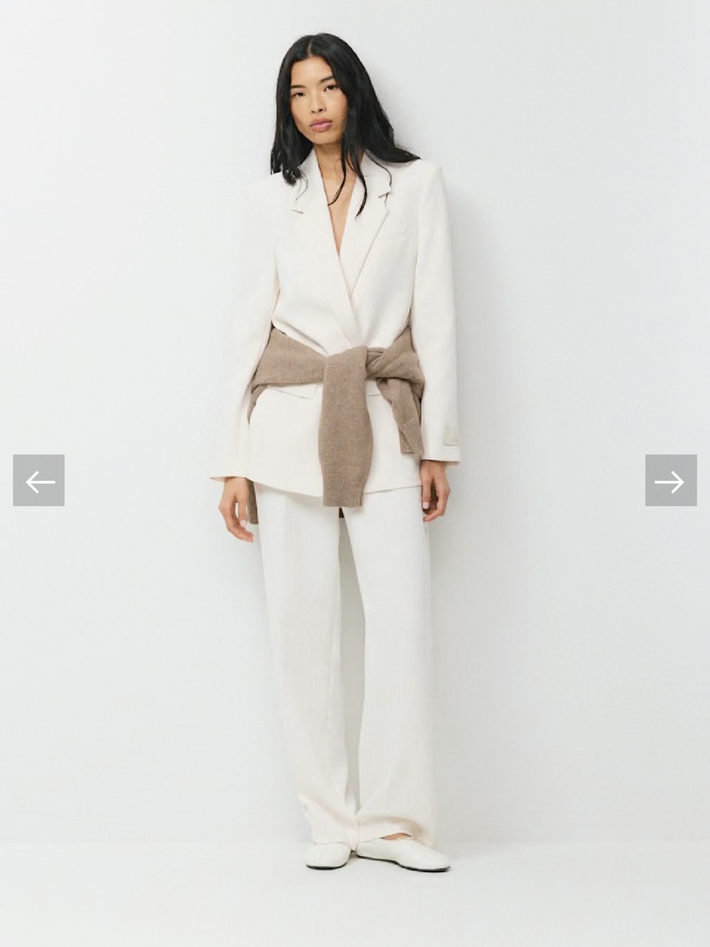 Wilfred Effortless Trouser Pants in Light Birch